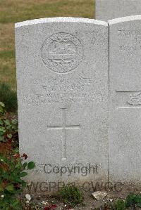 St. Sever Cemetery Extension Rouen - Evans, Evan Richards