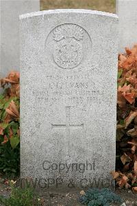 St. Sever Cemetery Extension Rouen - Evans, J L