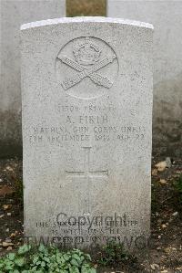 St. Sever Cemetery Extension Rouen - Firth, A