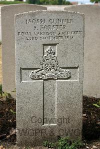 St. Sever Cemetery Extension Rouen - Forster, F