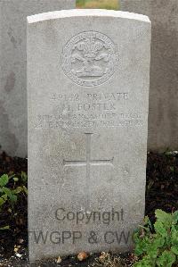 St. Sever Cemetery Extension Rouen - Foster, H