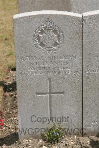 St. Sever Cemetery Extension Rouen - Frances, S D