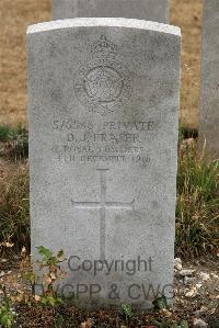 St. Sever Cemetery Extension Rouen - Fraser, D J