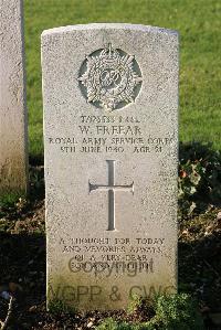 St. Sever Cemetery Extension Rouen - Freear, Willie