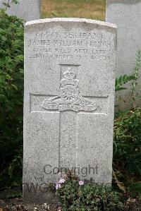 St. Sever Cemetery Extension Rouen - French, James William