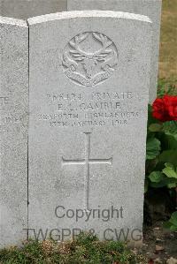 St. Sever Cemetery Extension Rouen - Gamble, E L