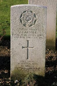 St. Sever Cemetery Extension Rouen - Gardner, James