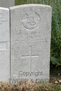 St. Sever Cemetery Extension Rouen - Garton, Leonard