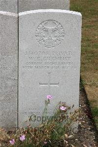 St. Sever Cemetery Extension Rouen - Gilchrist, William Charles