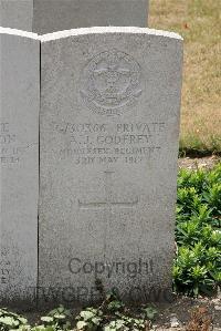 St. Sever Cemetery Extension Rouen - Godfrey, A J