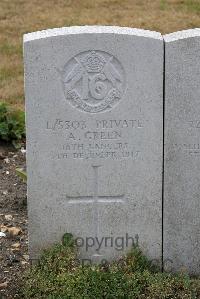 St. Sever Cemetery Extension Rouen - Green, A