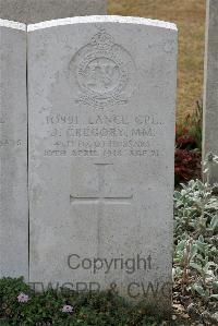 St. Sever Cemetery Extension Rouen - Gregory, James