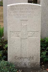 St. Sever Cemetery Extension Rouen - Griffiths, W