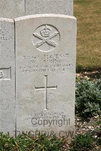 St. Sever Cemetery Extension Rouen - Grundy, W