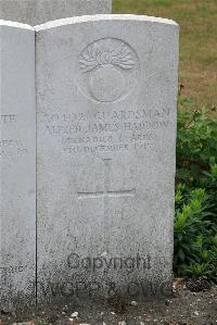 St. Sever Cemetery Extension Rouen - Haddow, Alfred James