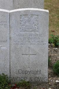 St. Sever Cemetery Extension Rouen - Hadfield, Albert