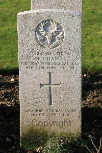 St. Sever Cemetery Extension Rouen - Haire, Thomas John