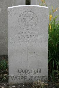 St. Sever Cemetery Extension Rouen - Hall, J W E