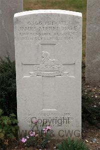 St. Sever Cemetery Extension Rouen - Hare, James Alfred