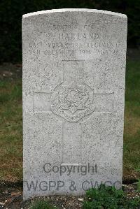 St. Sever Cemetery Extension Rouen - Harland, Edwin