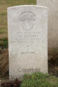 St. Sever Cemetery Extension Rouen - Hatcher, Albert Edward