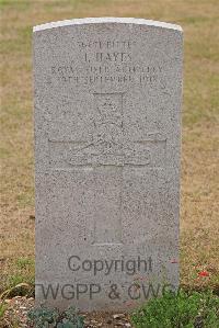 St. Sever Cemetery Extension Rouen - Hayes, J