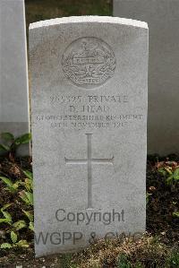 St. Sever Cemetery Extension Rouen - Head, D