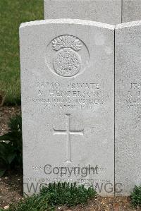 St. Sever Cemetery Extension Rouen - Henderson, A