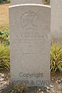 St. Sever Cemetery Extension Rouen - Henderson, Thomas Thorpe