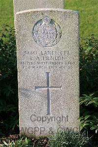 St. Sever Cemetery Extension Rouen - Henlon, Edward Augustus
