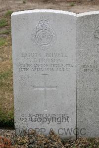 St. Sever Cemetery Extension Rouen - Hobson, Frederick John