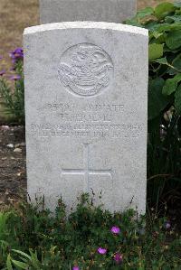 St. Sever Cemetery Extension Rouen - Holme, Harold