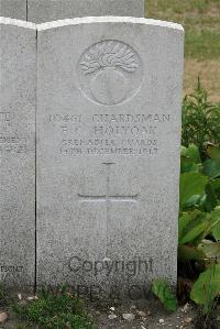 St. Sever Cemetery Extension Rouen - Hollyoak, E C
