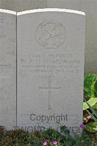 St. Sever Cemetery Extension Rouen - Homewood, William Albert Henry