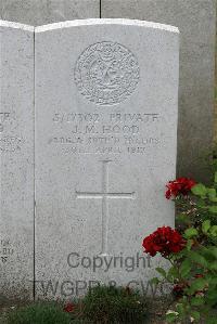 St. Sever Cemetery Extension Rouen - Hood, J M