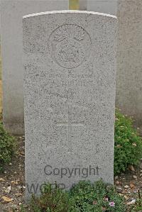St. Sever Cemetery Extension Rouen - Hughes, W