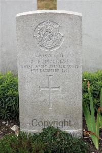 St. Sever Cemetery Extension Rouen - Humphreys, A