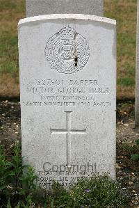 St. Sever Cemetery Extension Rouen - Imber, Victor George