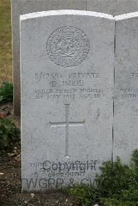 St. Sever Cemetery Extension Rouen - Imrie, David