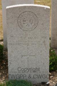 St. Sever Cemetery Extension Rouen - Ings, John Thomas