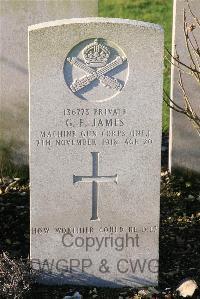 St. Sever Cemetery Extension Rouen - James, George Francis