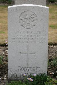 St. Sever Cemetery Extension Rouen - Johnson, A E
