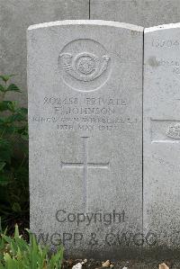St. Sever Cemetery Extension Rouen - Johnson, Fred