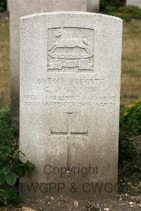 St. Sever Cemetery Extension Rouen - Johnson, George