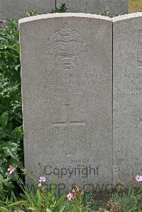 St. Sever Cemetery Extension Rouen - Johnson, George Herbert