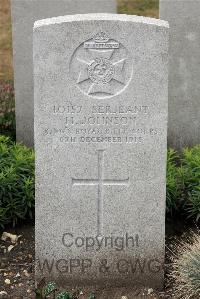 St. Sever Cemetery Extension Rouen - Johnson, H