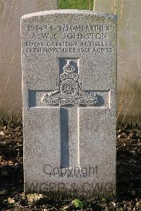 St. Sever Cemetery Extension Rouen - Johnston, Andrew Wood Carmichael