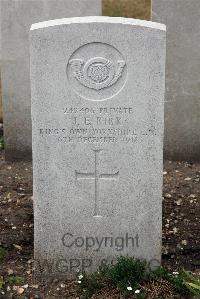 St. Sever Cemetery Extension Rouen - Kirk, J E