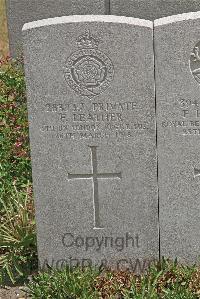 St. Sever Cemetery Extension Rouen - Leather, Frederick