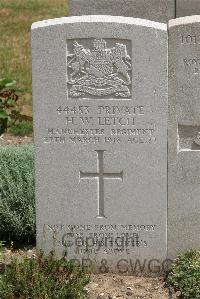 St. Sever Cemetery Extension Rouen - Letch, Herbert William